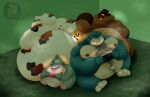 1:1 ambiguous_gender anthro aquatic arthropod bee belly belly_hair between_buttocks between_butts big_belly big_butt big_moobs bobtail_cat body_hair brown_body brown_fur bumble_beans_(fujiyamasamoyed) bumble_bee_(species) butt butt_smother calico_cat canid canine coiled_tail dark_room digital_media_(artwork) domestic_cat dominant_nerd duo english_text eyes_closed eyewear feet felid feline felis fish fujiyama_samoyed fur gaming gaming_console gaming_controller generation_1_pokemon glasses glowing glowing_body glowing_hair group hair handheld_console handheld_device hi_res huddled huge_butt humanoid_feet hybrid hymenopteran hyper hyper_butt insect japanese_bobtail kovacs_fujiyamasamoyed) larger_male libra_(fujiyamasamoyed) male mammal micro moobs musk musk_cloud navel nerd nintendo nipples nude obese obese_anthro obese_male otaku overweight overweight_anthro overweight_male plantigrade playing_video_game pokemon pokemon_(species) raccoon_dog sandwiched screen_glow screen_light shaded shark simple_background size_difference smothering snorlax squish steam sumo tail tanuki tek_(fujiyamasamoyed) text trapped trapped_in_butt watermark weeaboo wesley_(wasabi)_wells