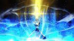  animated animated_gif armor blonde_hair fate/zero fate_(series) green_eyes light saber sword transform weapon 