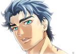  birthmark black_hair blue_eyes hariyama_(toubou_tengoku) joestar_birthmark jojo_no_kimyou_na_bouken jonathan_joestar male_focus phantom_blood solo star 