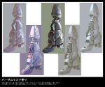  barzam commentary_request comparison exposed_internal_machinery greyscale gundam kou_(mechalog) mecha mecha_focus mechanical_legs mobile_suit monochrome multiple_views no_humans realistic robot science_fiction single_mechanical_leg titans_(gundam) translation_request unfinished zeta_gundam 