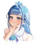  anger_vein blue_eyes blue_hair cheek_press cheek_squash face_squeeze grabbing_another's_face hand_on_another's_cheek hand_on_another's_face hands_on_another's_cheeks hands_on_another's_face head_grab highres hololive hololive_indonesia kobo_kanaeru kobo_kanaeru_(5th_costume) long_hair looking_at_viewer meme official_alternate_costume pov pov_cheek_grabbing_(meme) pov_hands s4v00 squeezing squeezing_cheeks squishing virtual_youtuber 