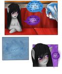  black_hair blue_hair comic dialog duo english_text equine female feral friendship_is_magic fur grey_fur hair hewhoerasesmost horn horse inside mammal my_little_pony octavia_(mlp) pony purple_eyes red_eyes sitting text two_tone_hair unicorn vinyl_scratch_(mlp) white_fur 
