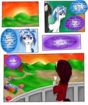  black_hair blue_hair comic cutie_mark dialog english_text equine female feral friendship_is_magic fur glass grey_fur group hair hewhoerasesmost horn horse mammal my_little_pony octavia_(mlp) outside pony purple_eyes red_eyes red_hair standing text two_tone_hair unicorn vinyl_scratch_(mlp) white_fur 