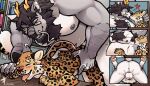  absurd_res anal anthro armpit_sniffing axe dragon duo felid freed51 from_front_position hi_res kissing leopard male male/male mammal mating_press mythological_creature mythological_scalie mythology pantherine penetration scalie sex size_difference sniffing timasteri tomahawk waist_grab 