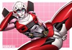  1girl 2dswirl anal_fingering arcee autobot blue_eyes cybertron fingering grey_lips humanoid_robot insignia looking_at_viewer mecha mechabare mechanical_arms mechanical_legs metal_skin pink_background pussy_juice robot robot_girl science_fiction simple_background smile solo transformers transformers:_generation_1 