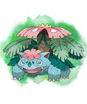  alternate_form lowres mega_pokemon nintendo official_art pokemon pokemon_(game) pokemon_xy venusaur 