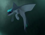  axel axelwoodson blue_hair depth equine hair horse hybrid mammal manta_ray marine my_little_pony pony sea seapony simple_background underwater water 