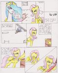  chair chaostone chest choastone comic crown crying cutie_mark dialog english_text equine eyes_closed female feral fluttershy_(mlp) friendship_is_magic frown fur hair horn horse lock long_hair looking_back mammal multi-colored_hair my_little_pony open_mouth pegasus pink_hair pony princess princess_celestia_(mlp) purple_eyes royalty sitting standing storage_box sword tears teeth text weapon white_fur winged_unicorn wings yellow_fur 