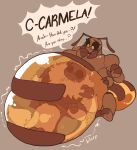 3_fingers 4_arms ant antennae_(anatomy) anthro arthropod arthropod_abdomen bee belly big_belly black_sclera blush blush_lines bodily_fluids bubble carameltsi carmela_(carameltsi) colored dialogue duo empty_eyes exoskeleton female fingers fur hi_res honeypot_abdomen honeypot_ant honeypot_belly huge_belly hymenopteran insect inside_stomach internal mandibles marigold_(carameltsi) multi_arm multi_limb question_mark simple_background sitting sound_effects speech_bubble spiral spiral_eyes sweat sweatdrop text vore white_body white_fur yellow_eyes