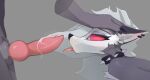 absurd_res animal_genitalia animal_penis anthro canid canid_demon canine canine_genitalia canine_penis collar demon duo female genitals hand_on_head hellaverse hellhound helluva_boss hi_res hoofindust loona_(helluva_boss) mammal mythological_canine mythological_creature mythology penis tongue tongue_out