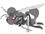 2025 ant antennae_(anatomy) anthro anthro_on_anthro anthro_penetrated anthro_penetrating anthro_penetrating_anthro armwear arthropod arthropod_abdomen arthropod_abdomen_genitalia arthropod_abdomen_penis arthropod_abdomen_vulva biped blush bodily_fluids closed_smile clothing digital_drawing_(artwork) digital_media_(artwork) duo elbow_gloves eyes_closed female female_on_bottom female_penetrated flat_colors genital_fluids genitals gloves grey_body half-closed_eyes hand_on_head handwear happy happy_sex hymenopteran insect insect_wings intimate intraspecies legwear male male/female male_anthro male_on_top male_penetrating male_penetrating_female mandibles monotone_body mostly_nude mostly_nude_anthro mostly_nude_female mouth_closed multi_arm multi_limb narrowed_eyes on_bottom on_top penetration penile penile_penetration penis penis_in_vagina plantigrade sex side_view simple_background smile stockings tosx vaginal vaginal_fluids vaginal_penetration vulva white_background wings