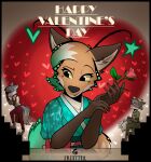 2026 5_fingers antennae_(anatomy) anthro armor art_deco artist_name asian_clothing azazel_(fruittea) bastien_(fruittea) blue_clothing blush brown_body brown_eyebrows brown_fur canid canine canis cheek_markings clothing colored digital_drawing_(artwork) digital_media_(artwork) dipstick_ears dipstick_tail ear_markings east_asian_clothing embarrassed english_text eye_scar eyebrows facial_markings facial_scar femboy fingers flower fox fruittea fur gloves_(marking) green_clothing green_hair green_shirt green_topwear grey_body grey_eyebrows grey_fur grey_inner_ear_fluff group hair head_markings head_tuft headgear heart_symbol helmet hi_res inner_ear_fluff japanese_clothing kimono looking_at_another looking_away male mammal markings multicolored_body multicolored_ears multicolored_fur orange_body orange_fur pith_helmet plant pupils red_clothing reflective_floor rose_(flower) scar seraph_(fruittea) shirt signature smile smirk stairs standing star tail tail_markings tail_motion tailwag talking_to_another text topwear tremble_lines trio tuft white_clothing white_sclera white_shirt white_topwear wolf yellow_sclera