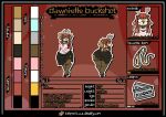 absurd_res accessory anthro antlers big_butt bottomwear breasts butt choker clothed clothing collar dawnielle_(khalfy_kun) deer dialogue english_text existential_crisis fake_smile female fur gynomorph hair hands_behind_back hi_res horn intersex jewelry khalfy_kun legwear looking_at_viewer looking_back mammal necklace noose presenting presenting_hindquarters razor red_hair rope scared scared_eyes simple_background skirt small_breasts smile solo stockings submissive suicidal tail talking_to_viewer text thick_thighs thigh_highs tools topwear trans_(lore) trans_woman_(lore)