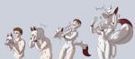 animate_inanimate anthro big_breasts big_tail breasts brown_hair canid canine duo female forced forced_transformation fox gender_transformation goo_transformation green_eyes hair hi_res human human_to_anthro latex living_mask long_hair male male/female mammal mask mask_transformation mtf_transformation muffled nude nude_anthro nude_female nude_male pulling_mask randominternet64 red_body red_ears red_tail solo species_transformation stare stretching tail thick_thighs transformation vaginal white_body white_ears white_hair white_latex white_tail