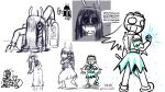 16:9 alternate_species anthro big_pupils black_hair clothing cloven_hooves crossover dead_by_daylight digital_media_(artwork) dilated_pupils dress duo electricity electronics female furrification gangnam_style hair hi_res hitsuji hooves human lonelyonline long_dress long_hair looking_back magma_(artwork) mammal meme onryo pupils sadako_yamamura shio_(hitsuji) spirit spotlight television the_doctor_(dead_by_daylight) white_clothing white_dress widescreen