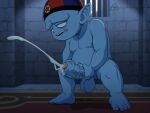 4:3 5_fingers 5_toes ahegao anthro areola balls barefoot big_balls big_penis biped black_eyes blue_areola blue_body blue_nipples blue_skin bodily_fluids brick brick_wall carpet castle clothing cum cumshot dragon_ball ejaculation emperor_pilaf english_description erection eyelashes feet fingernails fingers foreskin front_view full-length_portrait genital_fluids genital_raphe genitals glans gooning hairless half-closed_eyes hat hat_only headgear headgear_only headwear headwear_only hi_res humanoid humanoid_feet humanoid_genitalia humanoid_penis humanoid_pointy_ears inside looking_pleasured male male_humanoid mammal masturbation monster monstrous_humanoid moon mostly_nude mostly_nude_humanoid mostly_nude_male motion_lines multicolored_clothing multicolored_hat multicolored_headwear nails narrowed_eyes night nipples noseless not_furry open_mouth orgasm orgasm_face partially_retracted_foreskin penile penile_masturbation penis pink_glans pink_tongue plantigrade pointy_ears portrait prismanoodle purple_clothing purple_hat purple_headwear raphe_(anatomy) red_clothing red_hat red_headwear scrotal_raphe shaded short short_humanoid short_male shortstack shortstack_male slightly_chubby slightly_chubby_humanoid slightly_chubby_male small_but_hung solo standing teeth thick_penis toenails toes tongue vein veiny_penis wall_(structure) white_sclera