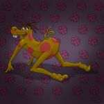 1:1 2019 3_toes 4_fingers abstract_background anthro arched_back ass_up bent_legs big_butt biped black_eyes blush body_blush brown_hair buckteeth butt butt_pose cap'n_crunch_(cereal) cap'n_crunch_(copyright) colored constricted_pupils crouching crunchberry_beast curled_tail dated detailed digital_drawing_(artwork) digital_media_(artwork) feet fingers foot_blush glistening glistening_body glistening_butt glistening_feet glistening_skin googly_eyes hair handstand hi_res huge_butt humanoid humanoid_feet humanoid_hands humanoid_heel knee_blush kneeling looking_at_viewer looking_back looking_back_at_viewer male markings mascot monobutt monster nude open_mouth pear-shaped_figure pink_spots pinup plantigrade polka_dots pose pupils quaker_oats raised_tail rear_view shaded shadow signature skin_folds slightly_chubby slightly_chubby_anthro slightly_chubby_male small_pupils smile smiling_at_viewer soles solo spots spotted_body spotted_butt spotted_skin stevethedragon swirly_tail tail teeth toes toony what where_is_your_god_now white_sclera wide_hips yellow_body yellow_skin