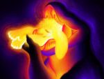 2026 anthro duo eyes_closed female female/female female_(lore) glowing hi_res ink-the-artist lagomorph leporid looking_pleasured mammal neck_bulge oral_vore rabbit reptile scalie teeth tongue vore warm willing_prey