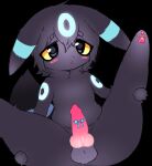accessory animal_genitalia animal_penis anthro blush bow_ribbon canine_genitalia canine_penis ears_down eepydoggy eeveelution generation_2_pokemon genitals hi_res kemono male nintendo paws penis penis_accessory penis_bow penis_ribbon pivoted_ears pokemon pokemon_(species) ribbons slightly_chubby solo spread_legs spreading thick_thighs umbreon