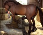 all_fours anal anal_penetration animal_genitalia animal_penis anthro anthro_on_feral anthro_penetrated anus balls bat bestiality brallion butt duo equid equine equine_genitalia equine_penis erection feral feral_penetrating feral_penetrating_anthro genitals hi_res horse male male/male male_on_feral male_penetrated male_penetrating male_penetrating_male mammal membrane_(anatomy) membranous_wings penetration penile penis quadruped sex snout tail tongue tongue_out wings