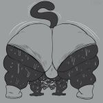 1:1 2026 absurd_res anthro bent_over big_butt black_and_white bodily_fluids boots bulge butt clothing domestic_cat felid feline felis first_person_view footwear hi_res huge_butt hyper hyper_butt male mammal monochrome moobs nabb-kun obese obese_anthro obese_male overweight overweight_anthro overweight_male pantherine presenting presenting_hindquarters shade_(nabb-kun) shoes solo sweat sweaty_arms sweaty_body sweaty_legs sweaty_moobs sweaty_thighs wrestler wrestling wrestling_boots wrestling_briefs wrestling_outfit