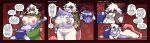 2026 3_panel_comic american_opossum anthro areola atlyss balls bed bedroom belly big_breasts big_tail bittenbun blush bodily_fluids bottomless bottomless_anthro bottomless_female breast_play breast_size_difference breasts butt chang_(atlyss) chest_tuft clothed clothing clothing_lift comic crotch_tuft cum cum_between_breasts curvy_figure cutaway dialogue digital_drawing_(artwork) digital_media_(artwork) dominant dominant_female duo ejaculation english_text female fluffy fur furniture genital_fluids genitals gynomorph gynomorph/female hair heart_symbol hi_res hoodie hoodie_lift huge_breasts intersex intersex/female kissing lagomorph leporid looking_pleasured lying lying_on_bed mammal marsupial moan navel nipples nude nude_anthro nude_female nude_gynomorph on_bed onomatopoeia paige_(bittenbun) penis perineum pillow poon_(atlyss) purple_body purple_fur purple_hair rabbit romantic sally_(atlyss) scut_tail sex shaded shadow shaking short_tail size_difference slightly_chubby small_breasts sound_effects speech_bubble store submissive submissive_gynomorph submissive_intersex sweat tail text thick_thighs tilde_after_text titfuck topwear trembling tuft voluptuous vulva white_body white_fur white_hair wide_hips window