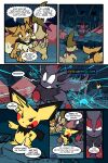 2026 2:3 6_panel_comic absurd_res ambiguous_gender axew bandage black_cape black_clothing black_eyes black_text blue_eyes blue_text brown_body brown_fur brown_hair cape cheek_spots clenched_teeth closed_smile clothing comic detailed_background dialogue dot_pupils eevee ellipsis english_text exclamation_point eye_patch eyebrows eyelashes eyewear feral fluffy fluffy_tail fur gameplay_mechanics generation_1_pokemon generation_2_pokemon generation_5_pokemon group hair half-closed_eyes hi_res inner_ear_fluff kerchief looking_at_another male_(lore) medik_jackal motion_lines mouth_closed narrowed_eyes nintendo one_eye_obstructed page_number paws pichu pokemon pokemon_(species) pokemon_mystery_dungeon pupils purple_eyes purple_kerchief quadruped question_mark red_cheeks smile speech_bubble spike_chunsoft tail talking_to_another teeth text text_box toony tuft tusks virmir virmir_(character) white_pupils white_sclera white_text yellow_body yellow_text zinc_(zincxiron) zorua