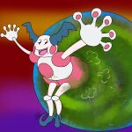 1:1 5_fingers ambiguous_gender balancing ball black_border black_outline blue_hair blurred_background border butt character_description character_description_in_description circus clown_nose colored colored_line_art description detailed_background digital_drawing_(artwork) digital_media_(artwork) disgust disgusted_expression disgusted_face duo fart fart_cloud fart_fetish fart_sniffing fart_torture farting_in_mouth farting_on_another farting_on_face feral fingers flat_colors full-length_portrait generation_1_pokemon gradient_background hair hi_res humanoid humor krita_(artwork) male mr._mime multicolored_body nintendo number outline pattern_background pink_body pokemon pokemon_(species) portrait procreate_(artwork) pupils purple_body quadruped rattata red_eyes rosy_cheeks shaking shaking_butt simple_background smearglebelly_(artist) sniffing solo tail teeth trapped trembling two_tone_body white_background white_body white_pupils white_sclera
