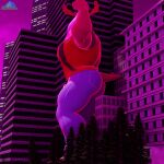 1:1 2026 3d_(artwork) albalbalb anthro big_butt big_muscles big_pecs blush bone bone_mask bottom_view bottomwear brown_clothing brown_footwear brown_shoes building butt clothing cloud denim denim_bottomwear denim_clothing detailed_background digital_media_(artwork) dynamax_pokemon fir_tree flexing flexing_bicep footwear generation_1_pokemon half-closed_eyes hi_res jacket jeans looking_down macro macro_anthro male marowak mask muscular muscular_male narrowed_eyes nintendo orange_eyes pants pecs pink_cloud pokemon pokemon_(species) purple_sky red_clothing red_jacket red_topwear shoes skull skull_head skull_mask sky solo tail tan_body tan_skin topwear watermark