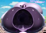 after_vore anthro anus artist_name bear big_breasts big_butt bone breasts butt butt_focus cloud cloudy_sky day epic_games fatal_vore female female_anthro female_pred fence fortnite gaping gaping_anus genitals glistening glistening_body glowing glowing_eyes glowing_genitalia glowing_vulva hi_res hood huge_breasts huge_butt hyper hyper_breasts hyper_butt looking_at_viewer looking_back looking_back_at_viewer mammal multicolored_body multiple_prey patreon_username purple_body raven_team_leader scar signature skull sky smile starstrikex text two_tone_body vore vulva weight_gain