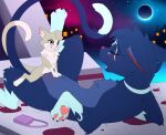 2024 3_claws 3_toes arm_markings bag black_claws blue_body blue_ears blue_eyes blue_fur blue_inner_ear_fluff blue_sky blush building city claws clitoris detailed_background digital_media_(artwork) domestic_cat duo ear_piercing ear_ring ears_down eclipse entwined_tails eyes_closed facial_markings feet felid feline felis female female_on_bottom female_penetrated feral from_front_position fur fur_markings genitals gloves_(marking) head_markings hi_res inner_ear_fluff intraspecies larger_female leg_markings looking_at_another looking_at_partner looking_pleasured lying male male/female male_on_top male_penetrating male_penetrating_female mammal markings meraence moon multicolored_body multicolored_fur multicolored_tail neck_tuft night nude nude_female nude_male on_back on_bottom on_top open_mouth outside outside_sex pawpads penetration penile penile_penetration penis_in_vagina piercing pink_clitoris pink_nose pink_pawpads pink_tongue pivoted_ears puck_(re:zero) re:zero red_blush red_inner_ear red_nose ring_piercing sex size_difference sky smaller_male smaller_penetrated smile smiling_at_another smiling_at_partner snout socks_(marking) star starry_sky tail tail_coil tan_body tan_ears tan_fur tan_inner_ear tan_tail toes tongue tuft two_tone_body two_tone_fur two_tone_tail vaginal vaginal_penetration white_body white_fur white_inner_ear_fluff white_markings white_tail