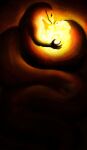 2025 absurd_res ambiguous_gender anthro apode claws coiling draconcopode female_(lore) fire glowing hi_res holding_fireball ink-the-artist legless long_tail naga serpentine smile tail