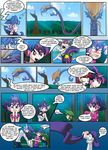  bow clothed clothing comic cutie_mark dialog english_text equine female friendship_is_magic hair horn horse human humanized lauren_faust_(character) magic mammal mauroz my_little_pony pony purple_hair rarity_(mlp) smack spike_(mlp) steven_magnet_(mlp) text tiara twilight_sparkle_(mlp) winged_unicorn wings 
