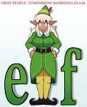 2025 autumn_(genocityzone) bangs belt black_belt black_clothing black_eyebrows black_footwear black_shoes brown_body brown_skin cartoon_freckles clothed clothed_female clothed_humanoid clothing digital_media_(artwork) drop_shadow elf elf_(film) elf_hat english_text eyebrows female female_humanoid footwear freckled_face freckles fully_clothed fully_clothed_female fully_clothed_humanoid genocityzone green_clothing green_text hair hands_on_own_hips hat headgear headwear hi_res humanoid humanoid_pointy_ears long_hair looking_at_viewer not_furry orange_eyes pattern_clothing pattern_hat pattern_headgear pattern_headwear pointy_ears pupils raised_eyebrows red_text shoes simple_background smile solo striped_clothing striped_hat striped_headgear striped_headwear stripes tan_hair text thick_eyebrows white_background white_pupils white_sclera