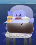 absurd_res animate_inanimate battle_for_dream_island big_diaper blushing_at_viewer cereal challenge diaper diaper_fetish diaper_mess dire_animate_inanimate food hi_res high_chair inanimate_object nonbinary_(lore) object_shows remake softybnuny solo unclean_diaper used_diaper using_diaper winner_(bfdi)