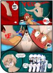 bed black_body black_fur blanc_the_lioness blue_eyes breasts butt comic countershade_face countershade_torso countershading dialogue english_text eyelashes felid female fur furniture genitals green_eyes group hair hi_res idw_publishing inside juanonyx jumping klaue_the_lion lemur lion lori_(jmh) mammal mephitid multicolored_body natasha_(jmh) nipples nude onyx_(jmh) ordering pantherine pillow primate purple_eyes sega skunk sonic_the_hedgehog_(comics) sonic_the_hedgehog_(idw) sonic_the_hedgehog_(series) spread_legs spreading strepsirrhine tail tan_body tan_fur tangle_the_lemur text two_tone_body vulva white_body white_countershading white_fur white_hair