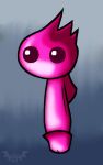 2026 aliasing balls big_balls big_penis blood-bat digital_media_(artwork) genitals ghost glistening glistening_eyes huge_balls huge_penis humanoid_genitalia humanoid_penis long_penis male nintendo not_furry penis pink_body pink_eyes pink_penis rhythm_heaven signature solo spirit spirit_slasher