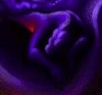 2025 ambiguous_gender anthro apode claws draconcopode eyes_closed female_(lore) glowing hi_res ink-the-artist legless lying_on_self naga nude serpentine sleeping solo warm