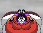 anthro big_butt bloated bottomwear bra brown_bottomwear brown_clothing brown_shorts butt clothing evodevio67 female inflation lagomorph leporid lying lying_on_self maisa_(madly-maniacal) maisa_jocosa_(madly-maniacal) mammal on_front orange_clothing orange_shirt orange_topwear pattern_bra pattern_clothing pattern_topwear pattern_underwear purple_bra purple_clothing purple_undergarments purple_underwear rabbit red_clothing red_shirt red_topwear shirt shorts solo striped_bra striped_clothing striped_topwear striped_underwear stripes stuffing topwear underwear