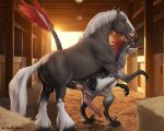 5:4 anal anal_penetration animal_genitalia animal_penis anus balls biped brallion butt claws digitigrade dinosaur dromaeosaurid duo equid equine equine_genitalia equine_penis erection feral feral_on_feral feral_penetrated feral_penetrating feral_penetrating_feral finger_claws genital_slit genitals hi_res hooves horse interspecies male male/male male_penetrated male_penetrating male_penetrating_male mammal penetration penile penis prehistoric_species quadruped reptile saurischian scalie sex shaded tail teeth theropod toe_claws unguligrade velociraptor