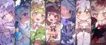  6+girls absurdres chinese_commentary commentary_request highres multiple_girls original rangque_(user_vjjs4748) 