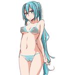  aqua_eyes aqua_hair bad_id bad_pixiv_id bodypaint bra breasts hatsune_miku highres jaku_denpa long_hair medium_breasts naked_paint nipples nude painted_clothes panties pussy simple_background solo striped striped_bra striped_panties twintails underwear underwear_only very_long_hair vocaloid white_background 