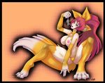  butt crouching disgaea feline felynn female imminent_vore kit_cat mammal mouse multiple_tails nekomata nipples rodent smile solo topless uhoh vorarephilia vore x_squidpuke_x 