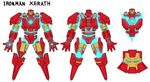  cosplay energy exaxuxer glowing hulkbuster iron_man iron_man_(cosplay) league_of_legends marvel no_humans power_armor xerath 