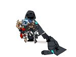  2others 3girls animal_ears archetto_(arknights) arknights astgenne_(arknights) astgenne_the_lightchaser_(arknights) black_hair black_jacket black_pants black_shoes blonde_hair blue_eyes blue_hair carrying carrying_person cat_ears cat_girl chibi chibi_only clothes_tug dark-skinned_female dark_skin doctor_(arknights) full_body goggles goggles_on_head heterochromia holding_pants hood hood_up jacket long_hair long_sleeves multiple_girls multiple_others pants red_eyes shoes standing stronghold_protocol_(arknights) titi_(arknights) unworn_pants xity yellow_eyes 