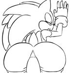  anal anal_penetration animated butt fingerless_gloves first_person_view gay girly gloves hedgehog legwear looking_at_viewer looking_back male mammal monochrome penetration penis sega sex sonic_(series) sonic_the_hedgehog stockings thecon therealshadman thigh_highs 