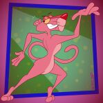 2026 3_toes 4_fingers alternate_version_at_paywall anthro biped black_eyes butt casual_nudity clenched_teeth colored curling_tail dancing digital_drawing_(artwork) digital_media_(artwork) dotted_background eyebrows feet felid fingers flat_colors floating_eyebrows fur gavanzude glance grin grinning_at_viewer half-closed_eyes hi_res humanoid_hands humanoid_heel lines_drawn looking_at_viewer male mammal multicolored_body multicolored_fur narrowed_eyes nude open_mouth open_smile pantherine pattern_background pink_body pink_fur pink_panther pink_panther_(series) pinup plantigrade pose raised_eyebrow raised_heel red_nose simple_background small_waist smile smiling_at_viewer smirk smirking_at_viewer smug smug_expression smug_eyes smug_face smug_grin solo spine spotlight spotlight_beam standing_on_toes tail teeth tiptoes toes toothy_grin two_tone_body two_tone_fur whiskers wide_hips yellow_sclera