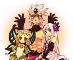  2girls blush gloves gwendolyn long_hair lowres mercedes multiple_girls non-web_source odin_sphere onyx_(odin_sphere) tsuyuka_(sunny_spot) 