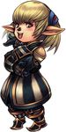  black_mage blonde_hair brown_eyes dissidia_final_fantasy final_fantasy final_fantasy_xi full_body gloves lowres nomura_tetsuya official_art ojou-sama_pose open_mouth pointy_ears shantotto smile solo tarutaru transparent_background yellow_eyes 