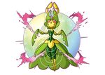  antennae fak&#233;mon fakemon leavanny mantis mtc-studios multiple_eyes nintendo pok&#233;mon pok&eacute;mon video_games 
